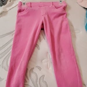 Girls velvet pants